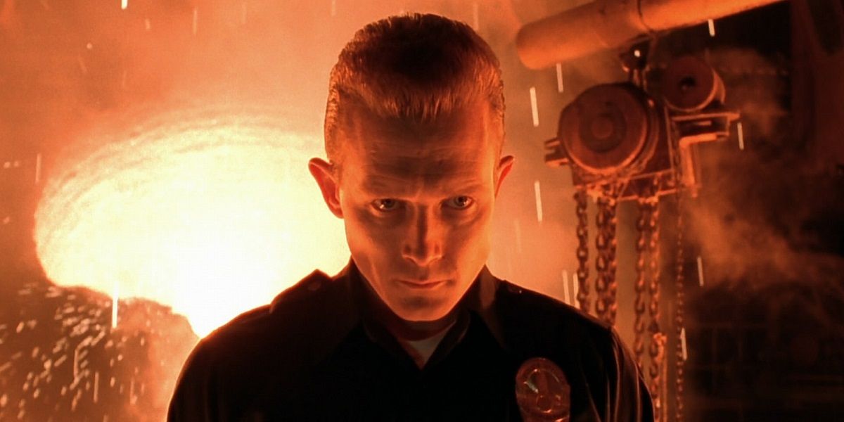 Robert Patrick as the T-1000 Terminator