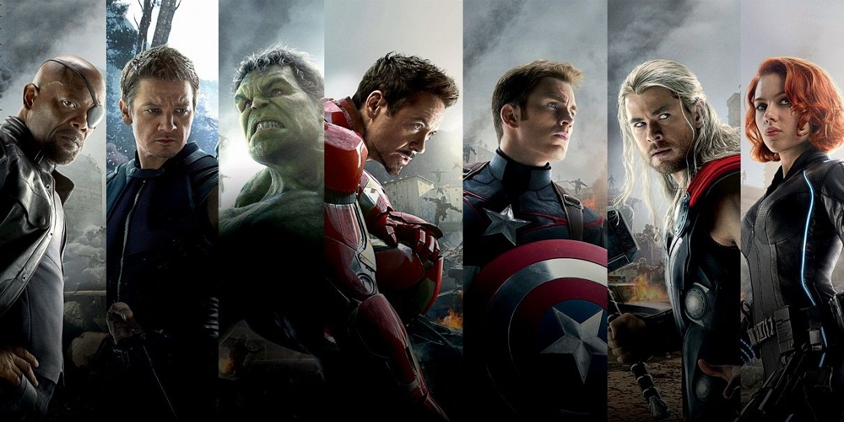 Age of Ultron Avengers collage