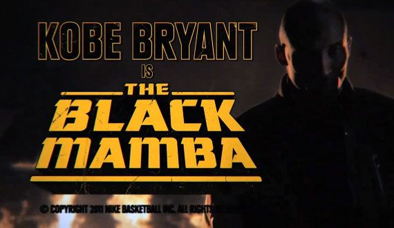 The Black Mamba title shot starring Kobe Bryant and directed by Robert Rodriguez