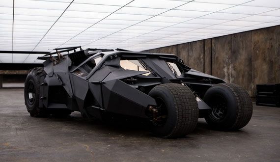The Tumbler Batmobile from Christopher Nolan's The Dark Knight