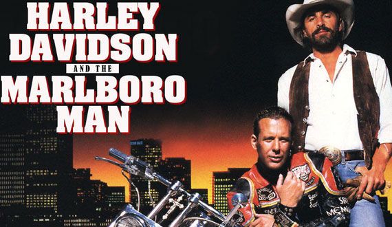 Mickey Rourke in Harley Davidson and the Marlboro Man