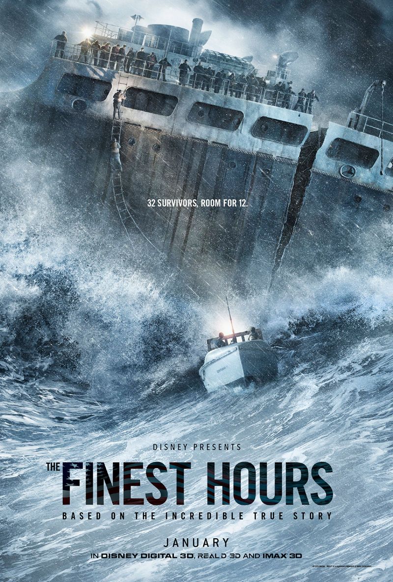 ‘The Finest Hours’ Trailer: Chris Pine To The Rescue