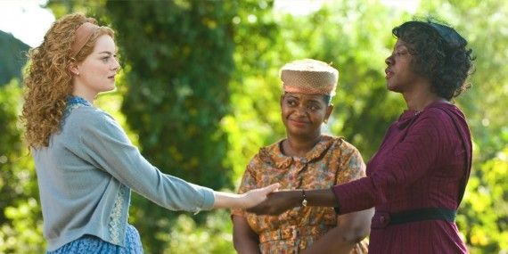 Emma Stone and Viola Davis in The Help