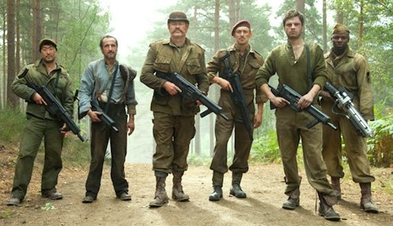 The Howling Commandos in Captain America: The First Avenger