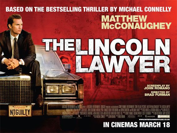 The Lincoln Lawyer quad movie poster
