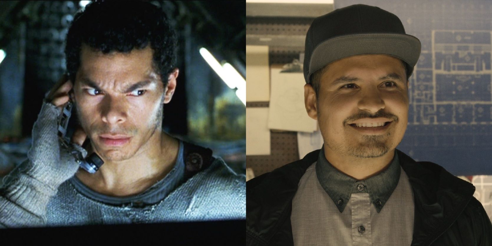 Marcus Chong as Tank in The Matrix and Michael Pena in Ant-Man