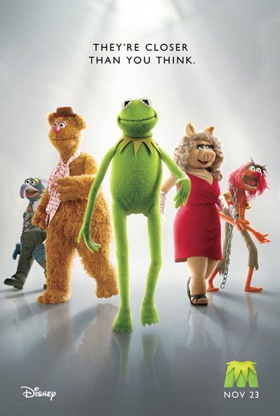 The Muppets movie poster 2011