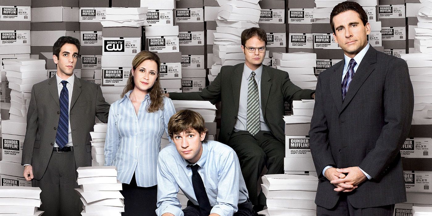 Steve Carell and the cast of The Office