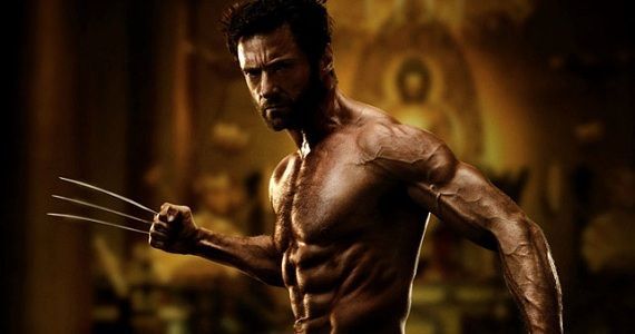 Hugh Jackman as 'The Wolverine'