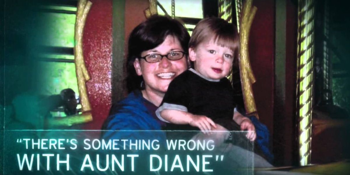 Diane Schuler and a child in There's Something Wrong With Aunt Diane