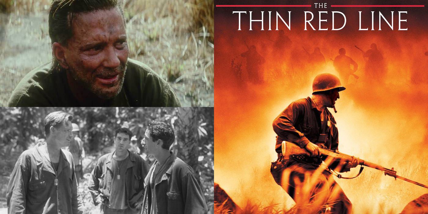 Mickey Rourke &amp; Bill Pullman in The Thin Red Line