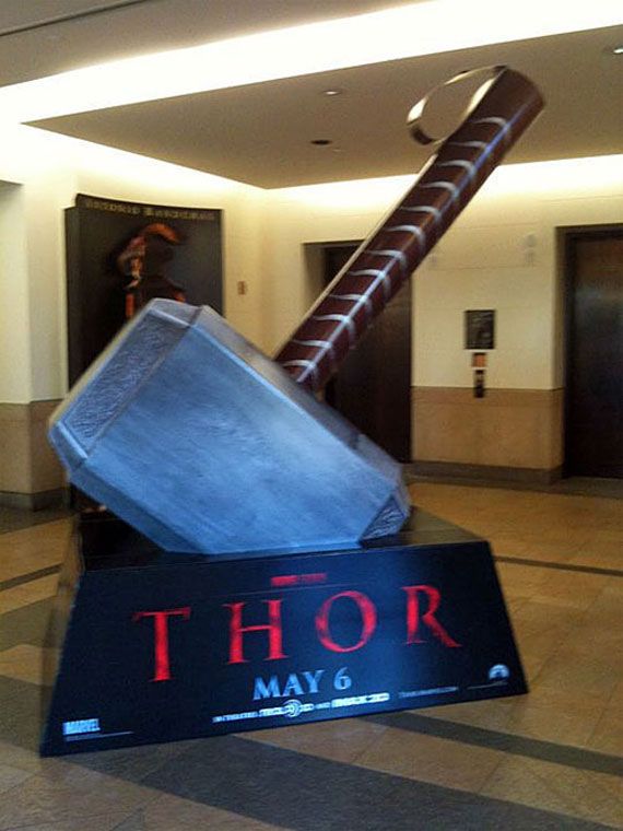 Thor theater standee