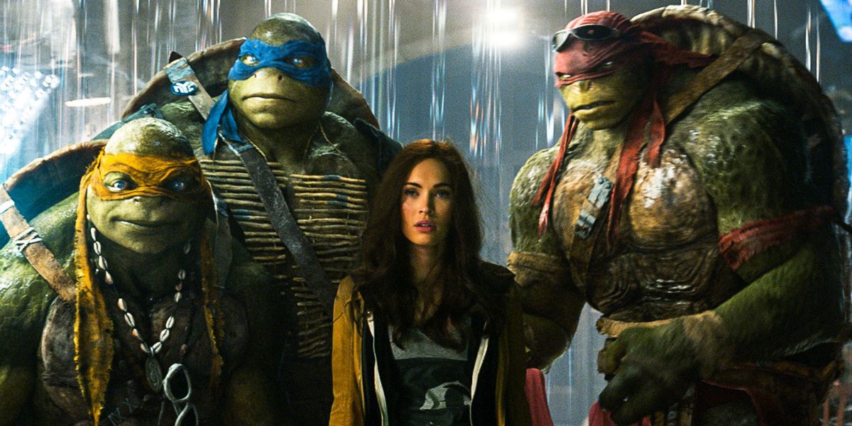 Megan Fox and the Teenage Mutant Ninja Turtles