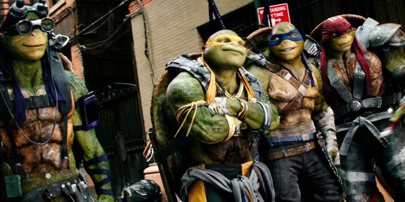 Leo, Donny, Raph, ad Mikey from Teenage Mutant Ninja Turtles: Out of the Shadows