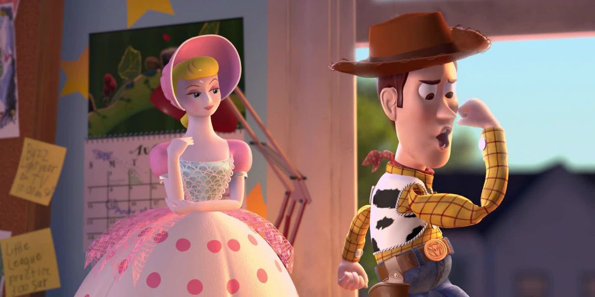 Bo Peep and Woody from Toy Story 2