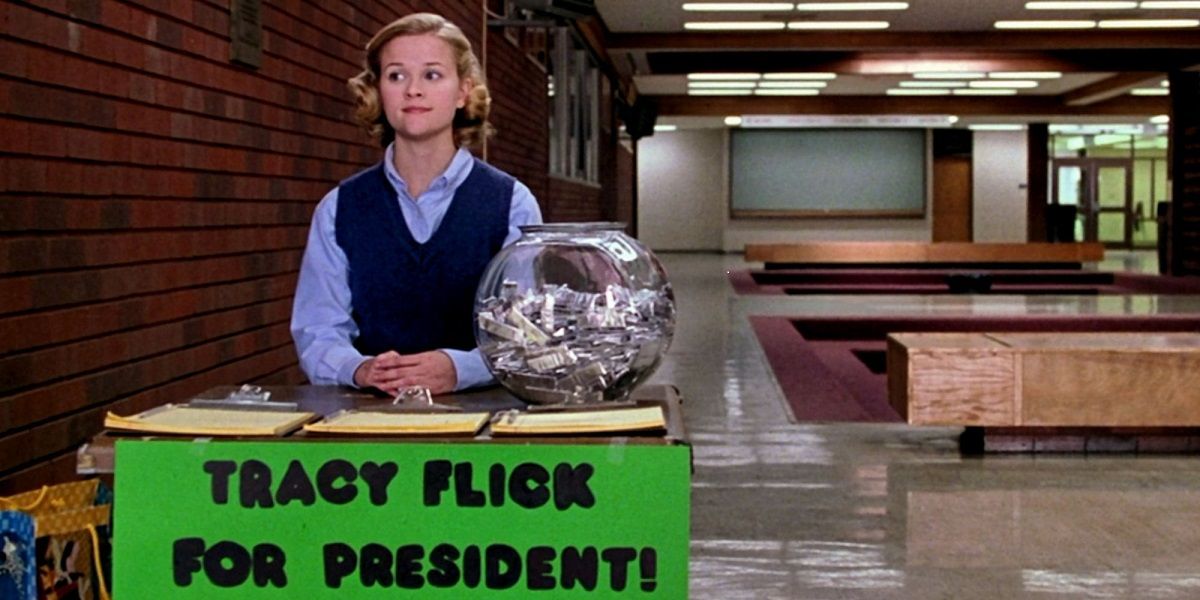 tracy flick reese witherspoon election back to school worst students in school movies