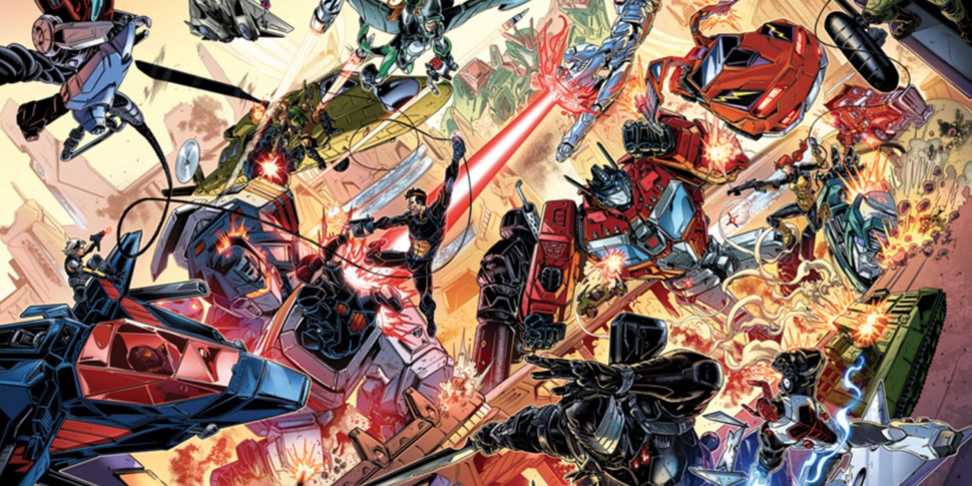 Transformers, GI Joe, and ROM comic book crossover