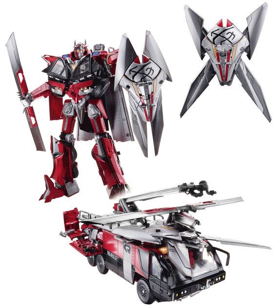 Sentinel Prime Autobot Transformer toy in all modes