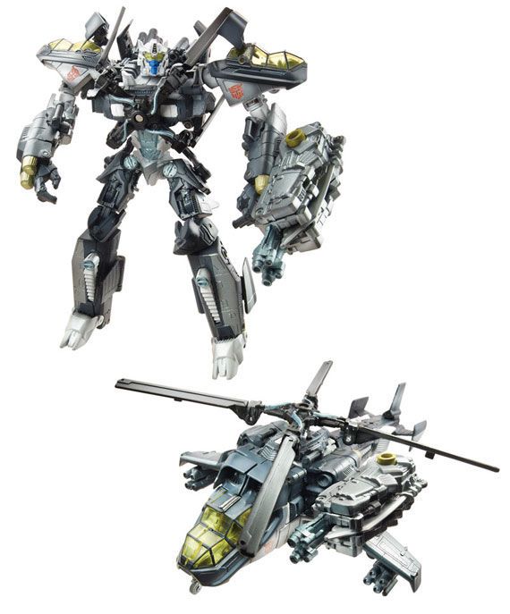 Skyhammer Autobot Transformer toy in all modes