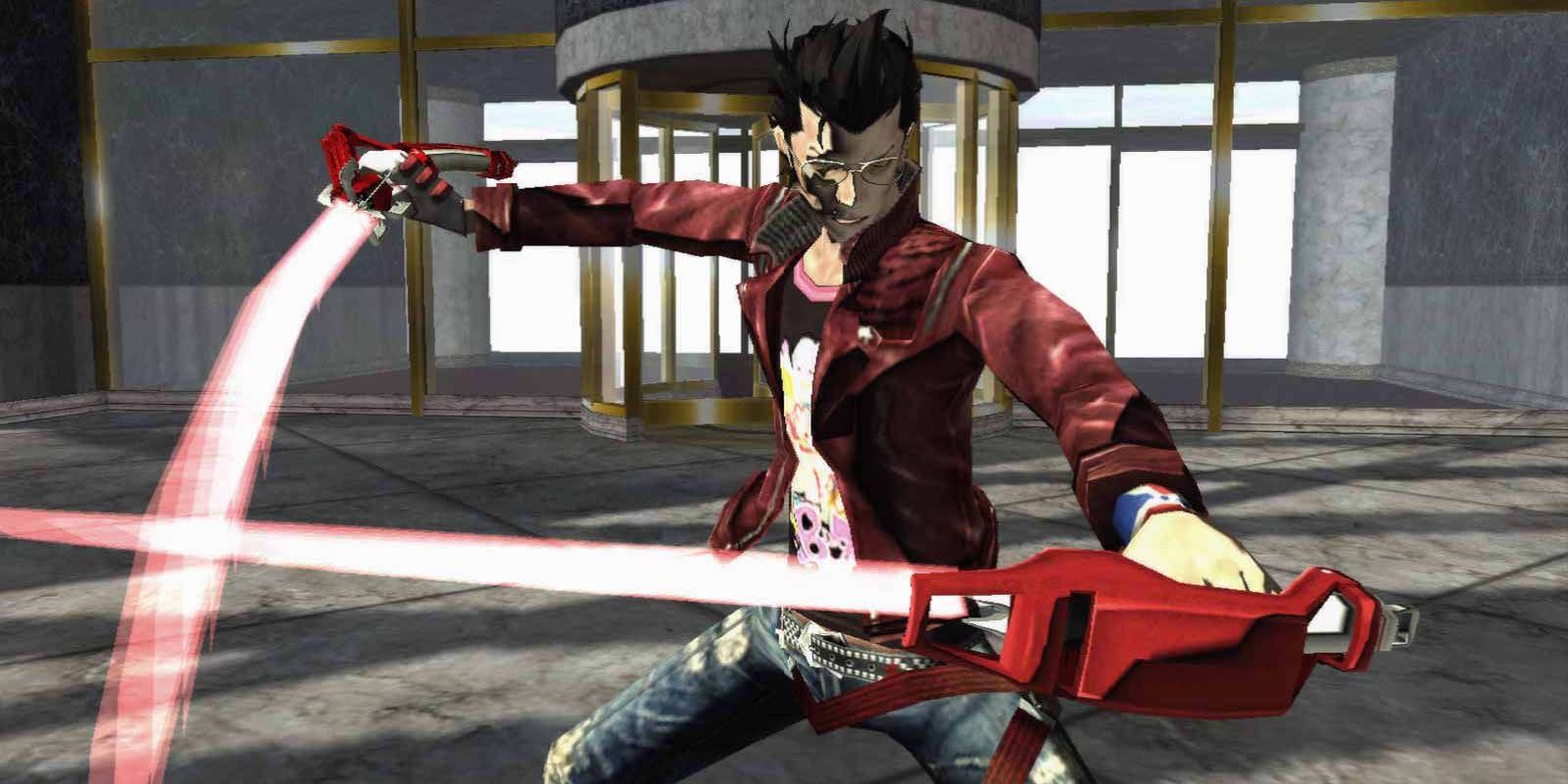 Travis Touchdown in No More Heroes 2