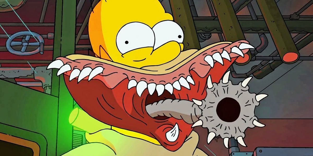 Guillermo Del Toro monsters in Simpsons Treehouse of Horror