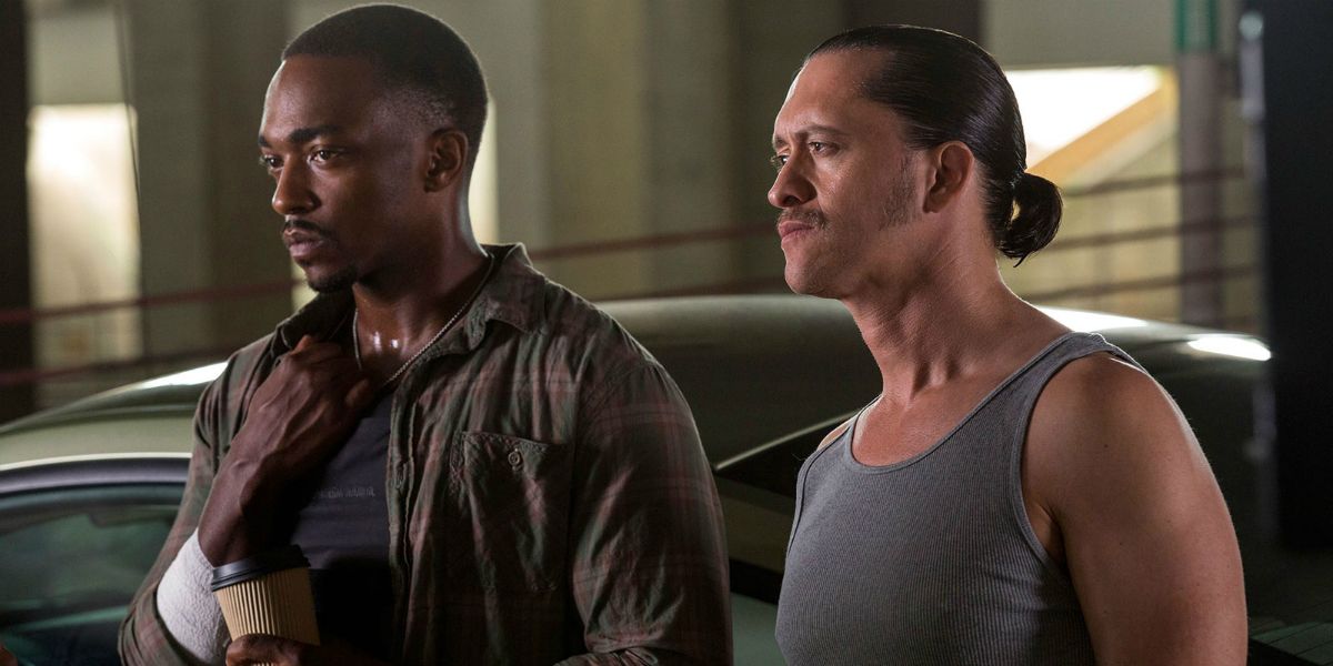 Triple 9 - Anthony Mackie and Clifton Collins Jr.