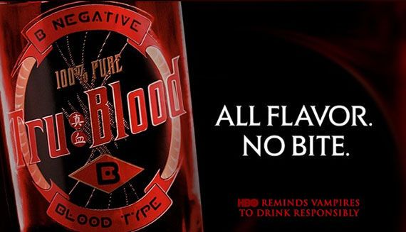 Bottle of True Blood