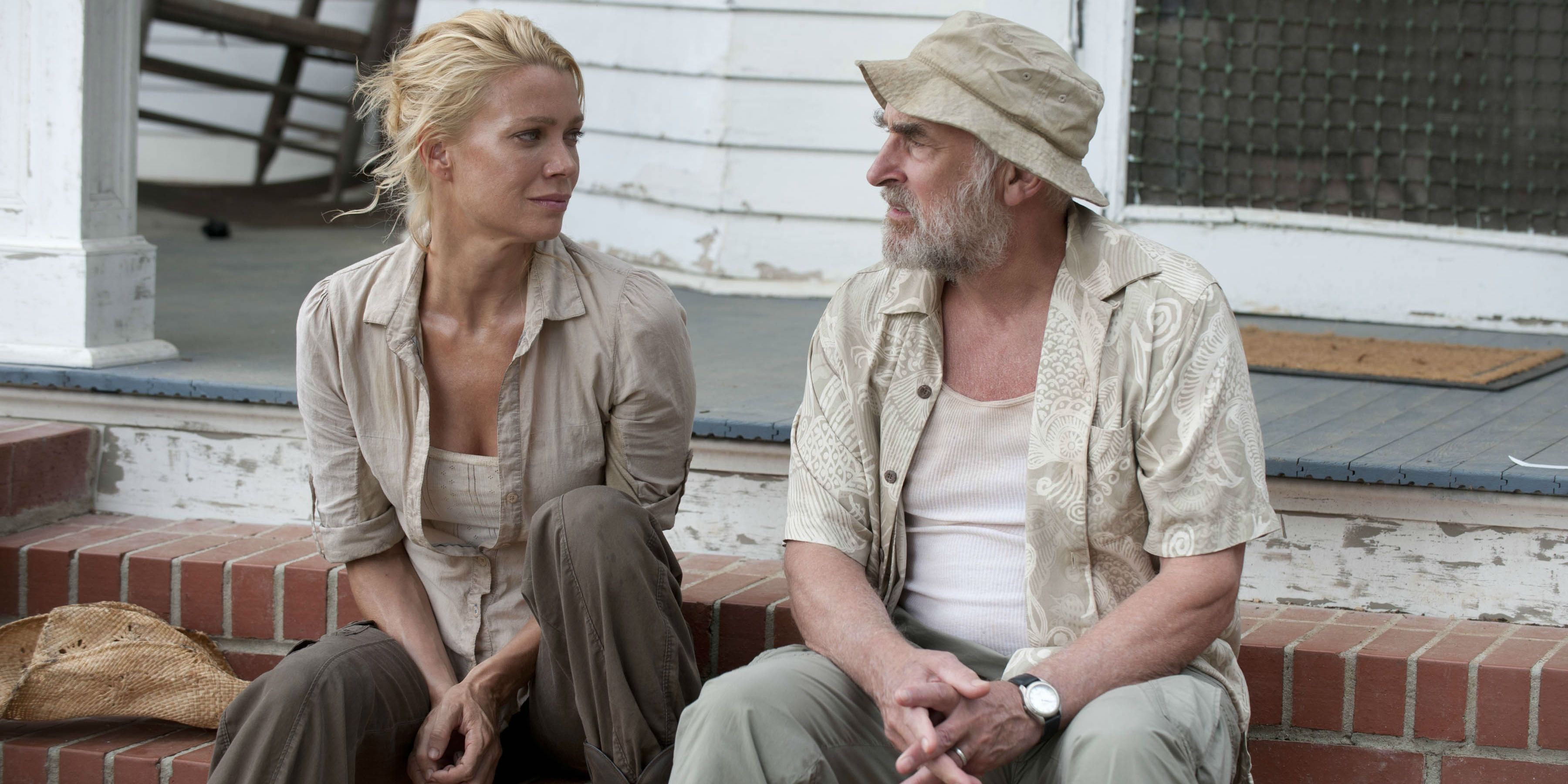 Andrea and Dale in The Walking Dead