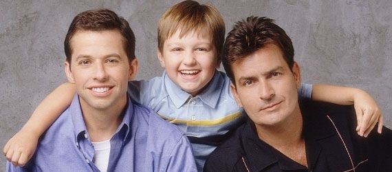 Two and a Half Men Cast Photo