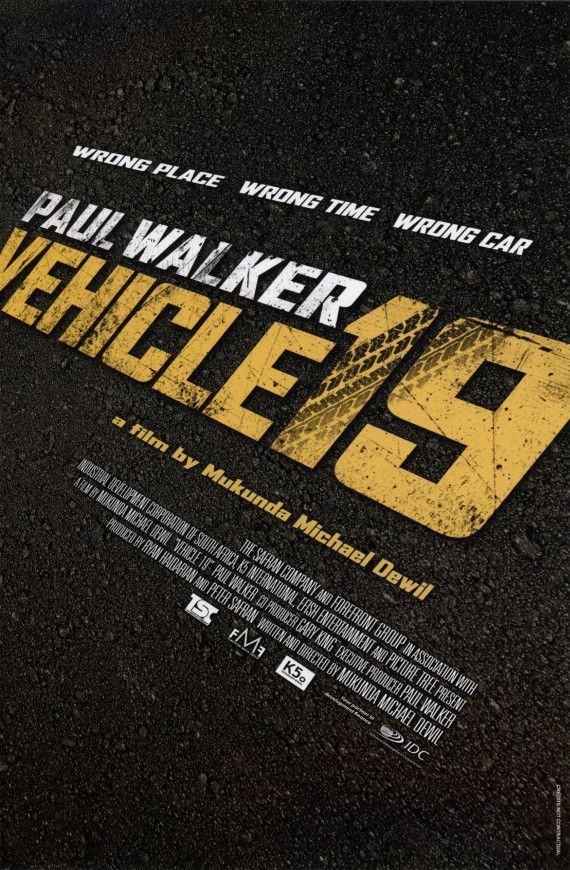 VEHICLE 19 Poster