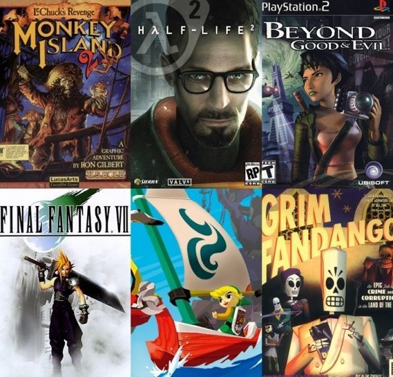 Videogame Movies, Monkey Island, Half-Life, Beyond Good and Evil, Final Fantasy 7, Legend of Zelda, Grim Fandango