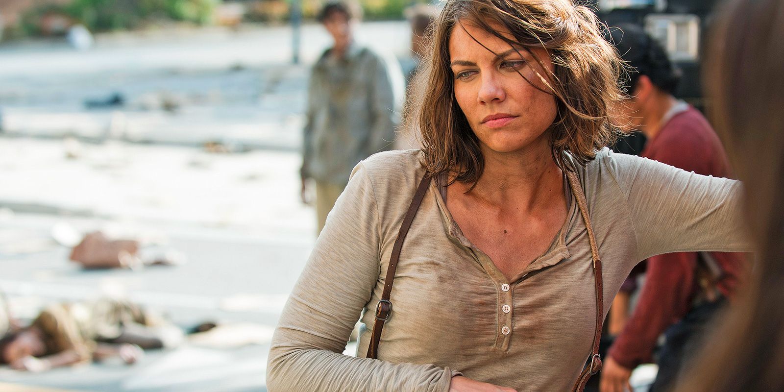 The Walking Dead - Lauren Cohan talks Maggie's pregnancy
