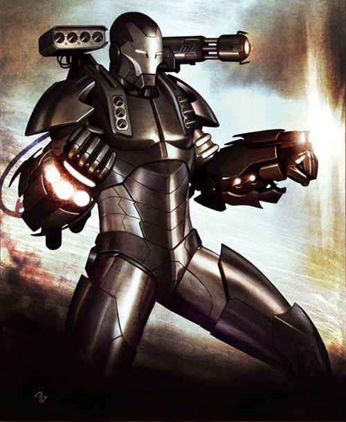 War Machine armor from the Iron Man universe