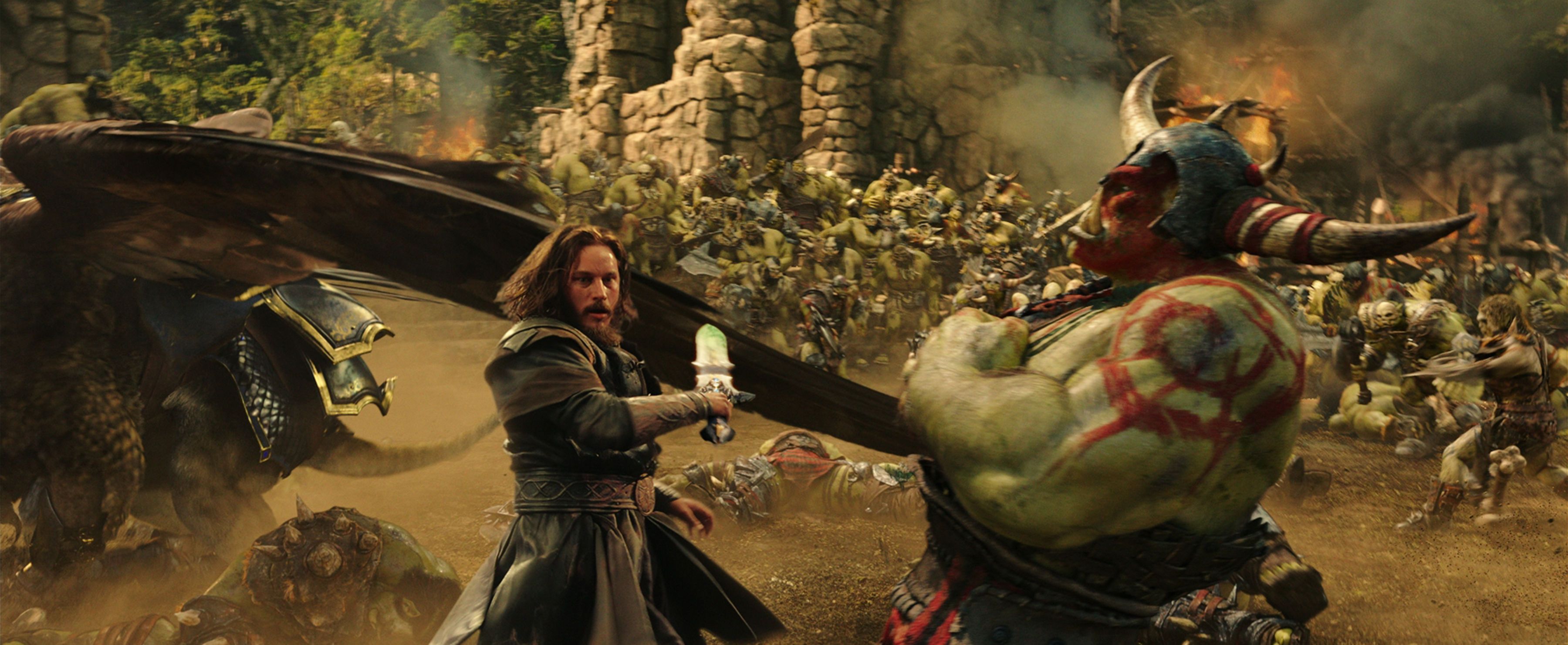 Warcraft - Anduin Lothar (Travis Fimmel) vs. Orc