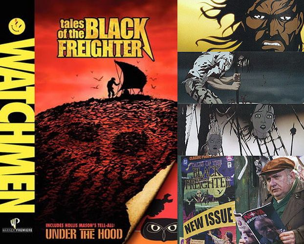 Watchmen Black Freighter collage