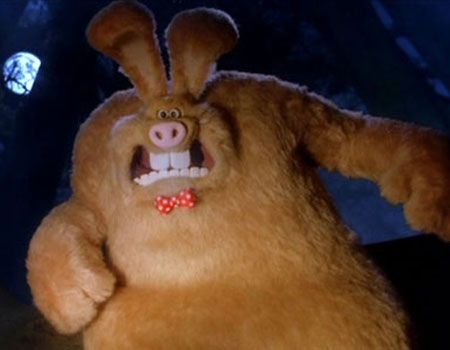 Wallace as the Were-Rabbit from Wallace &amp; Gromit: Curse of the Were-Rabbit - 10 Badass Rabbits (That Aren't the Easter Bunny)