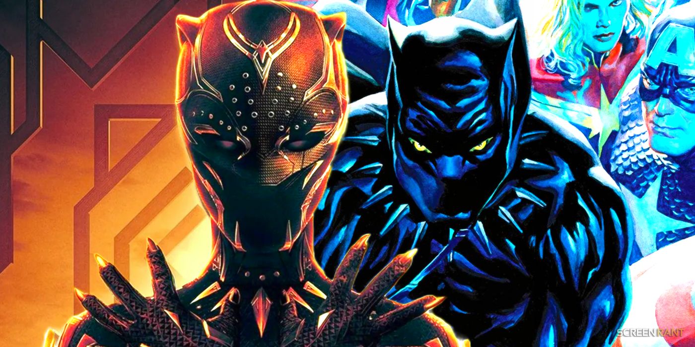 New Black Panther in Wakanda Forever and Black Panther in Marvel Comics