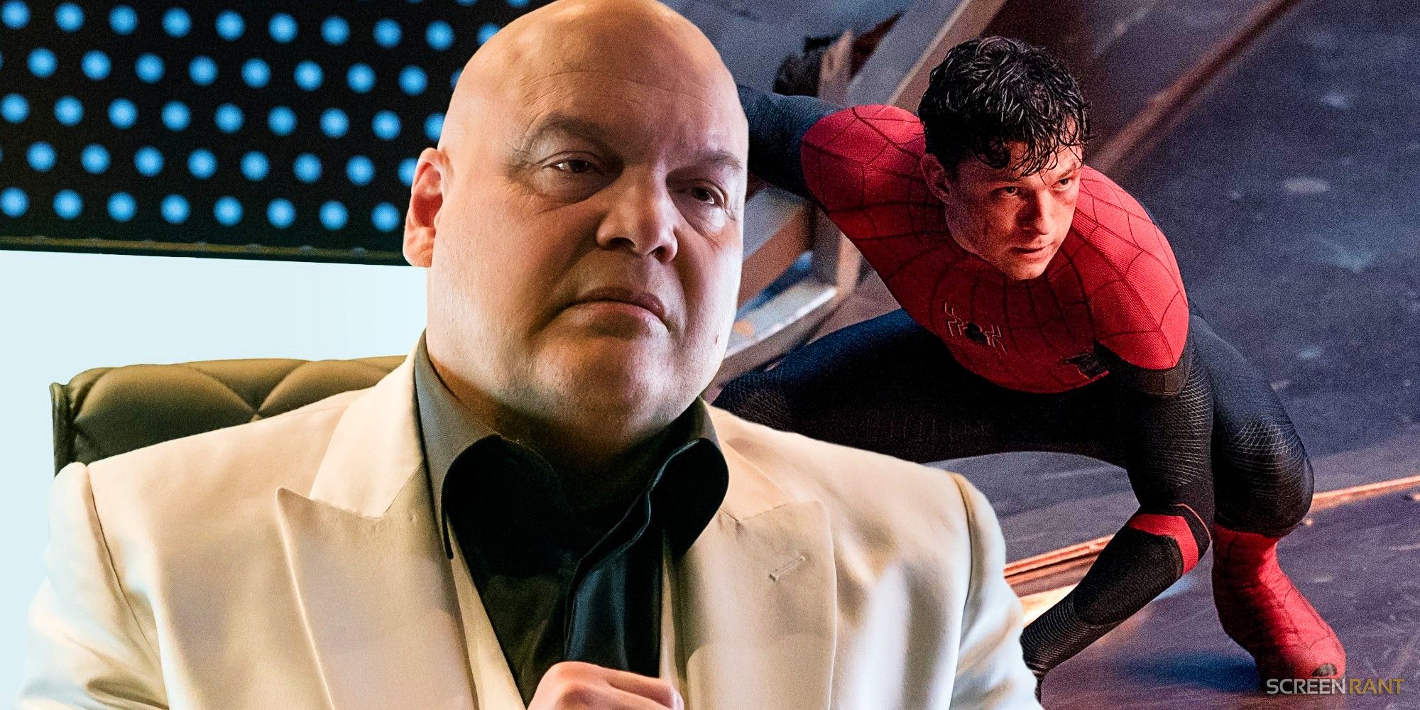 Vincent D'Onofrio Kingpin Spider-Man Tom Holland Fight