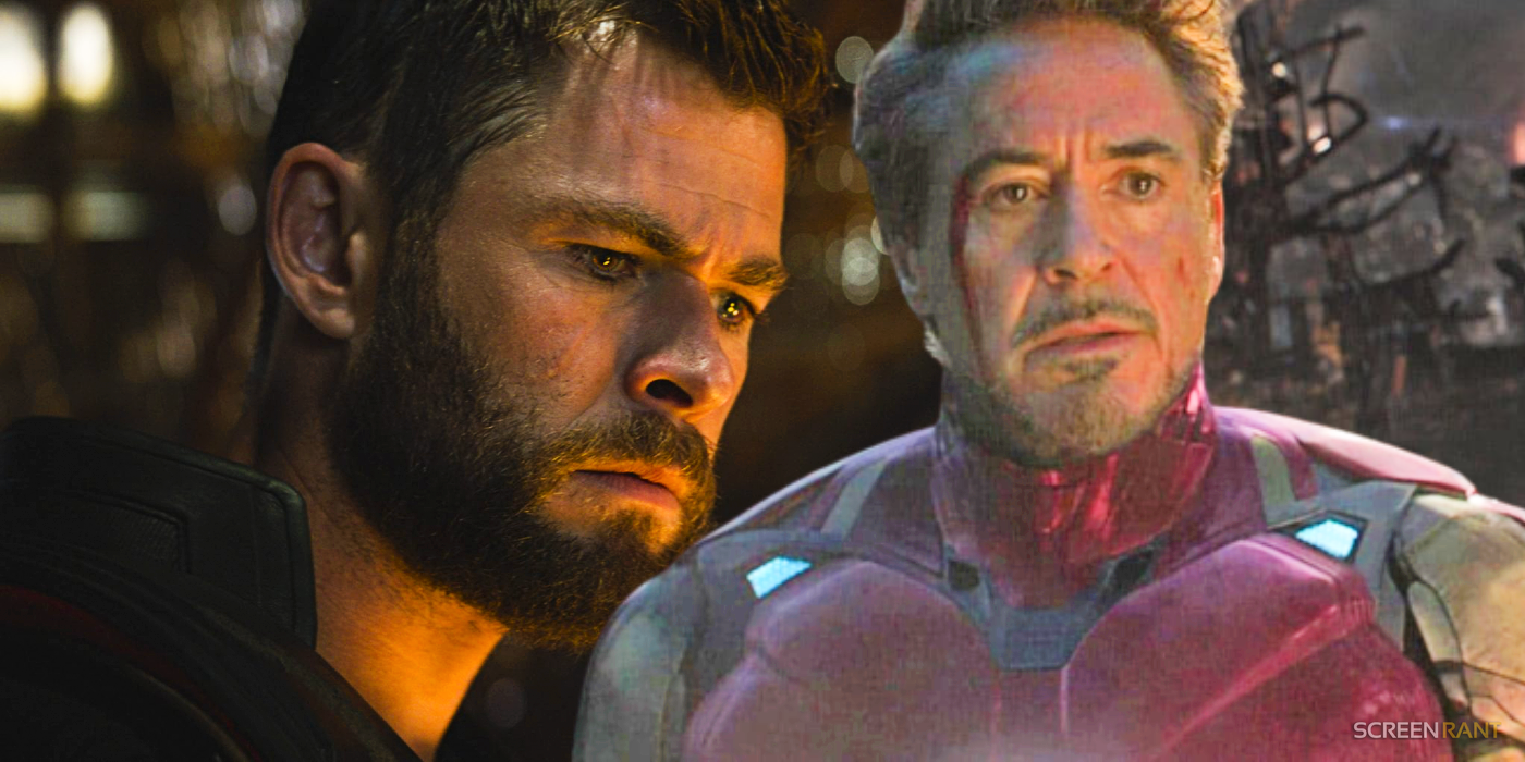 Iron Man and Thor Endgame