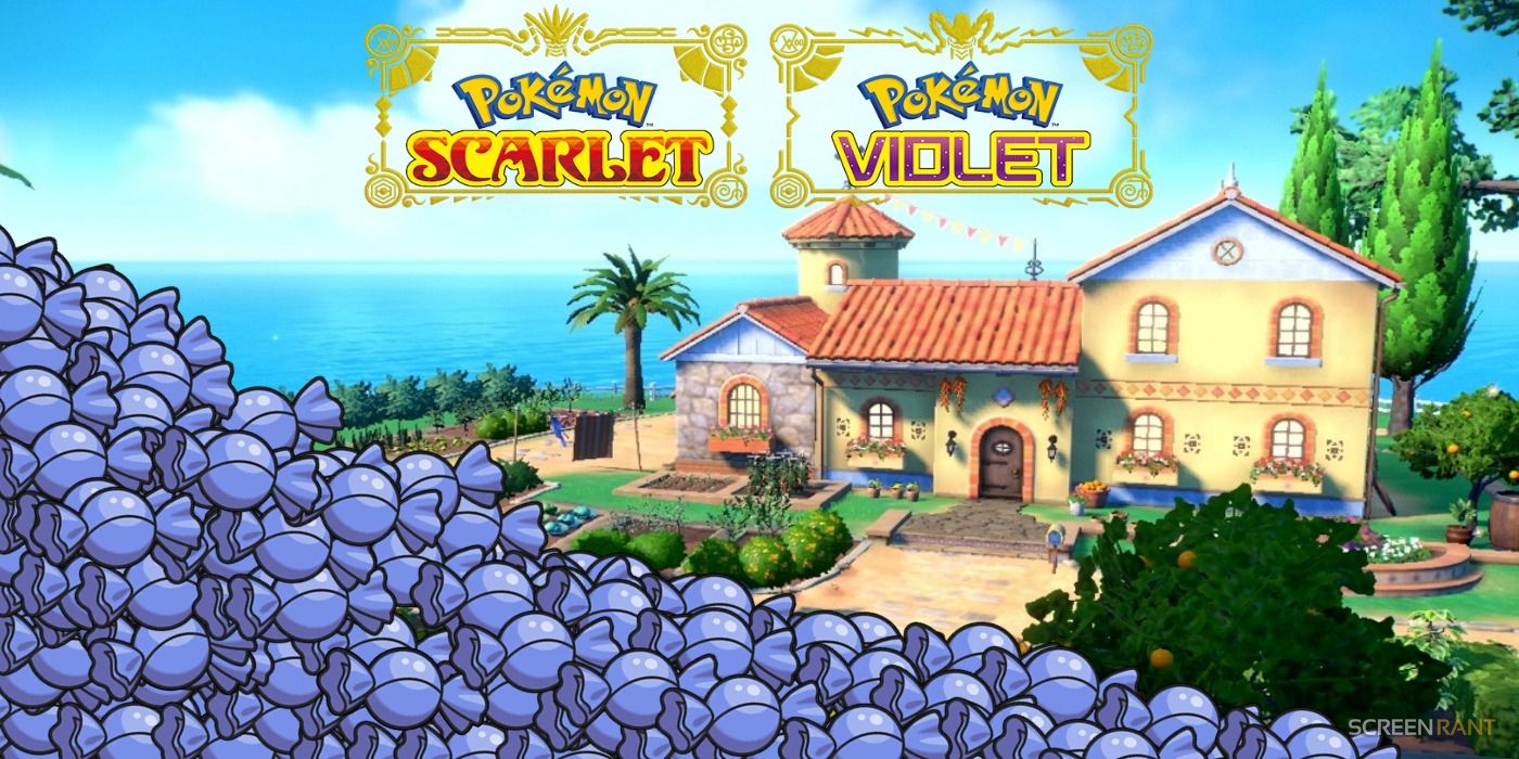 Pokemon Scarlet Violet Rare Candy with Logos