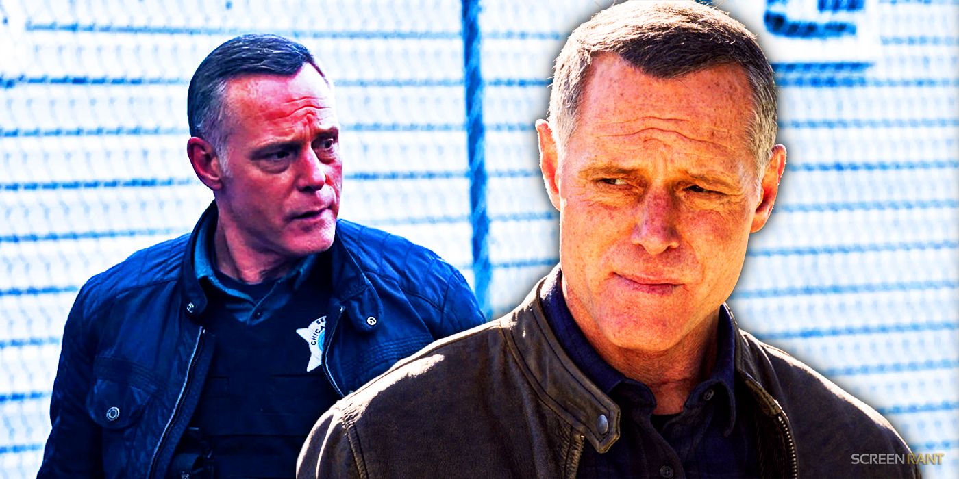 A blended image of Hank Voight (Jason Beghe) in Chicago PD