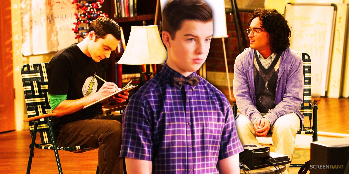 El acuerdo de compañero de habitación de Young Sheldon y The Big Bang Theory