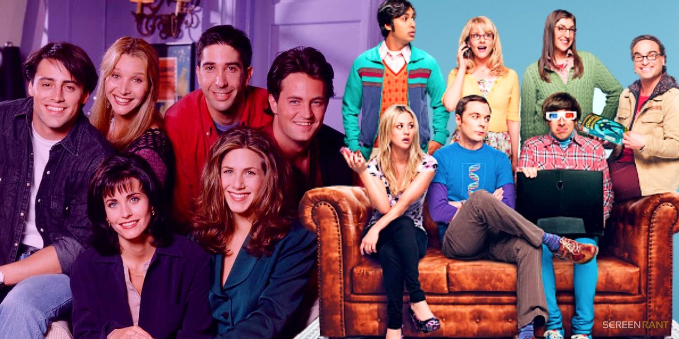 Friends and The Big Bang Theory Casts