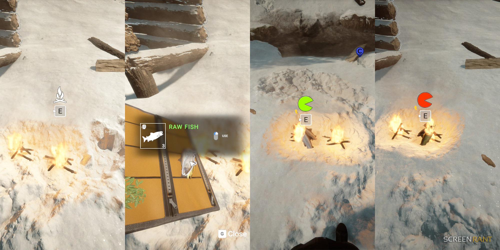 sons of the forest how to cook meat