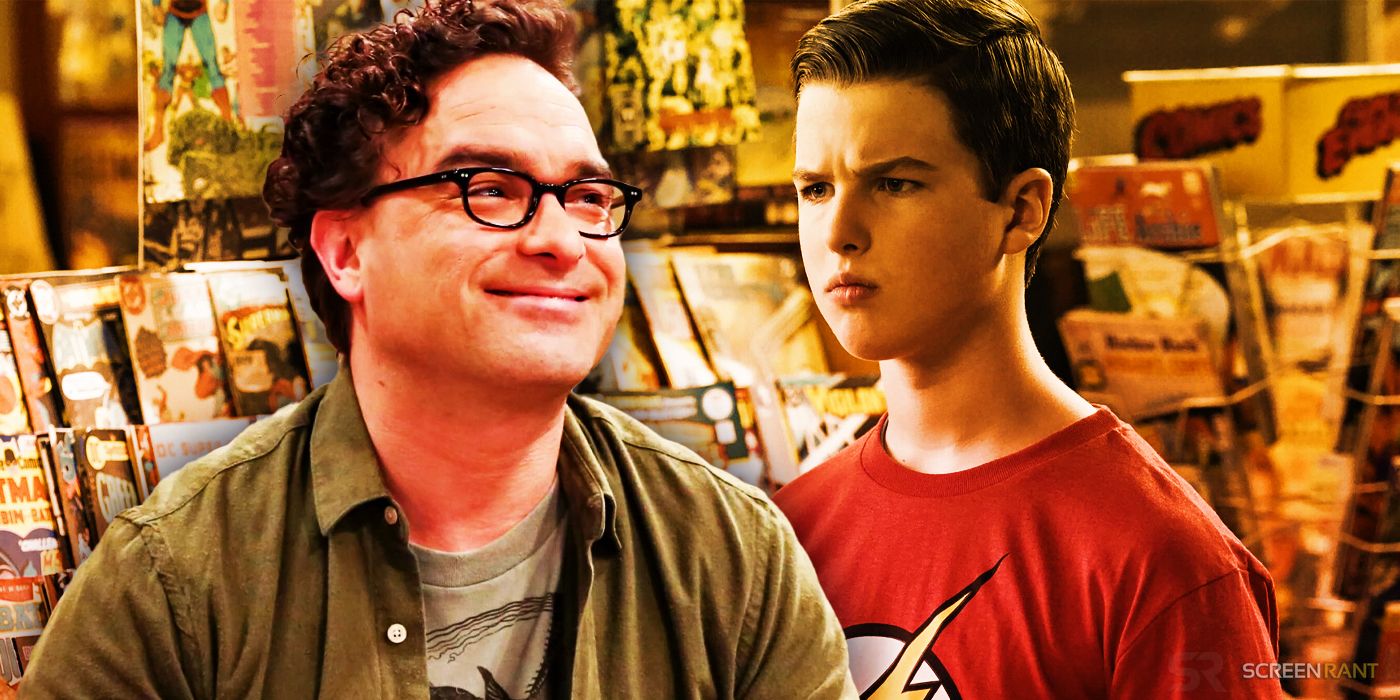 Young Sheldon and The Big Bang Theory's Leonard