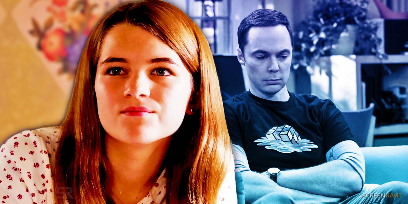 Young Sheldon Missy and The Big Bang Theory Sheldon
