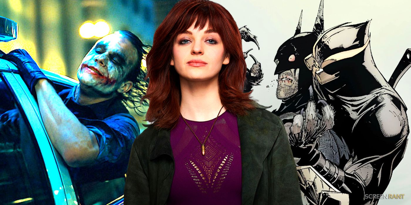 Gotham Knights TV Show Easter Eggs - Duela from Gotham Knights with Batman and Court of Owls from DC Comics and Heath Ledger's Joker from The Dark Knight