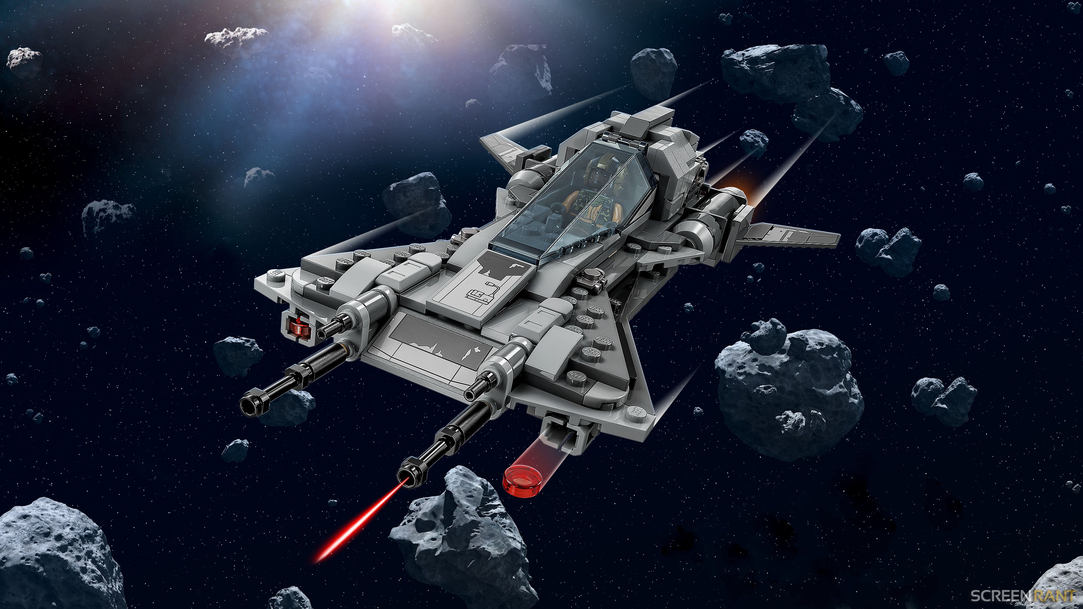 LEGO Star Wars Pirate Snub Fighter (75346) in Space