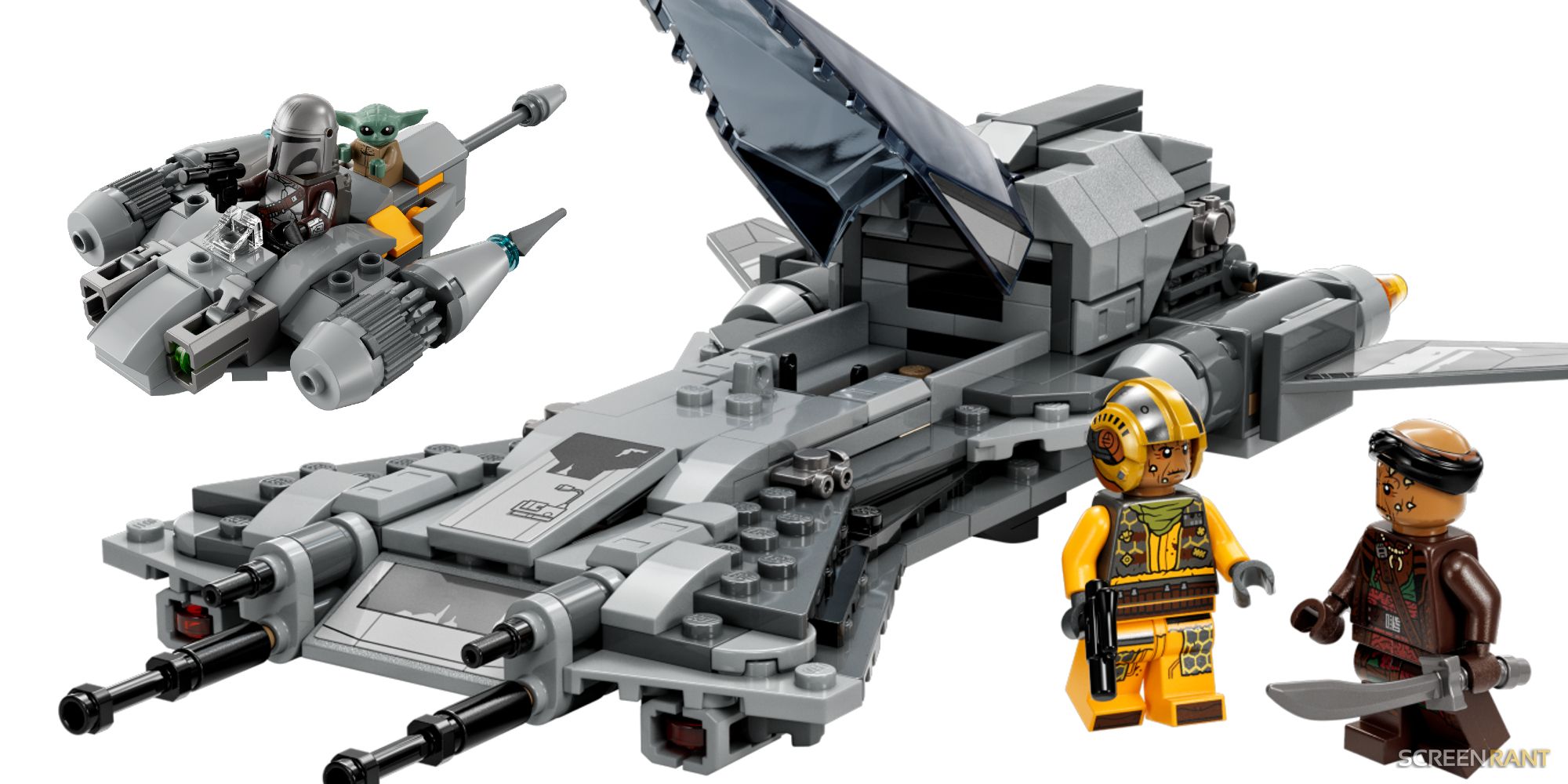 Star Wars Mandalorian Season 3 Pirate Snub Fighter LEGO