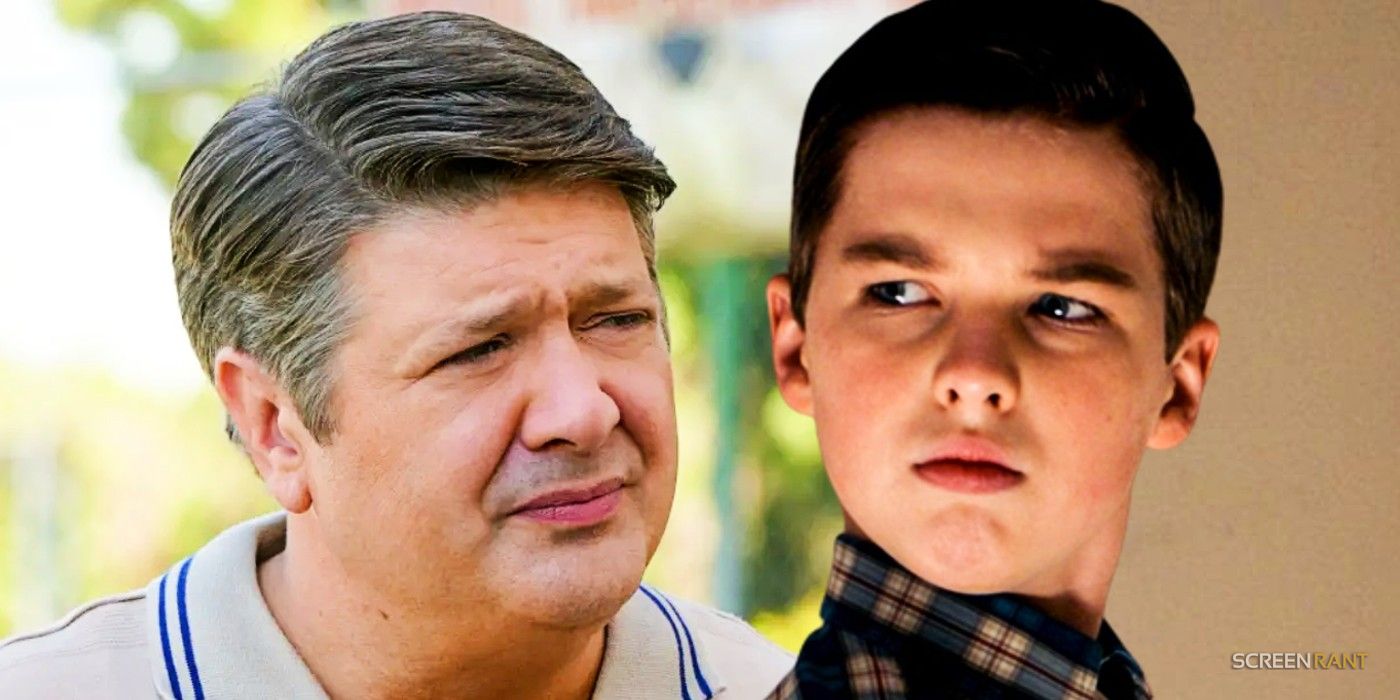 George Sheldon Young Sheldon Season 6 Image Teases Problems Between George & Sheldon